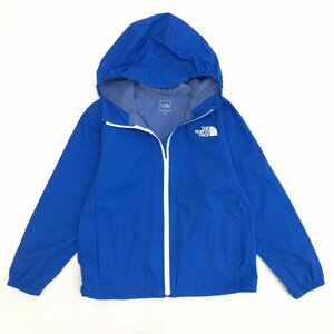 ●THE NORTH FACE ノースフェイス 定価12,100円 撥水 ベンチャージャケット 130 青 ブルー アウトドア マウンテンパーカー キッズ 男の子