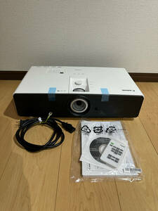 【美品】Canon プロジェクター LX-MW500 5000lm 2021年製 ランプ時間19H