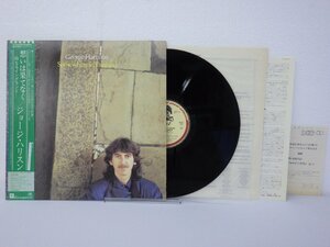 LP レコード 帯 George Harrison ジョージ ハリスン Somewhere in England 母なるイングランド【E+】 H302U