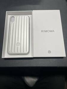 ■送料無料■未使用品■RIMOWA■iPhone XS Max■リモワ■iPhoneケース■スーツケースデザイン■