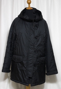 ☆概ね美品 BLACK BY MOUSSY ブラックバイマウジー 取り外しライナー付き 中綿入り フード ジャケット コート N3-Bタイプ サイズ2 M位