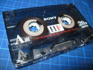 使用済み 中古　 カセットテープ　SONY　HF20　Type1　ノーマル　20分 1本　爪あり　No.278