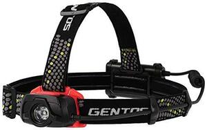 GENTOS(ジェントス) LED ヘッドライト 明るさ550ルーメン/実用点灯6時間/耐塵/防滴 単3形電池3本使用 ゲイン