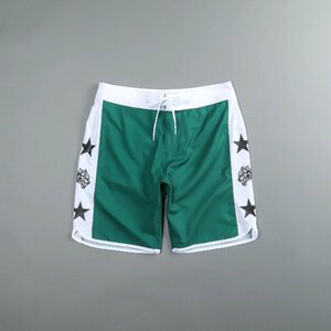 Darc Sport MAKE YOUR OWN LUCKY V4 STAGE SHORTS GREEN 28 ダルクスポーツ ラッキー ウルフ ステージショーツ サーフパンツ グリーン 緑