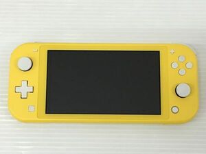 K18-698-0413-049【中古/美品】Nintendo Switch Lite(ニンテンドースイッチ ライト) MOD.HDH-001 イエロー 本体のみ ※動作確認済み