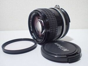 G917/6E◆ニコン Nikon Nikkor 85mm 1:2 レンズ 良品◆