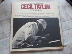 2LP US盤　BLUE NOTE　CECIL　 TAYLOR　　IN　TRANSITION　セシル・テイラー　RE-ISSUE　イラーオリジナル・インナースリ―ヴ　２　試聴済