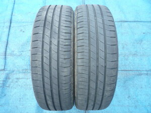 バリ山2本！165/55R15 75V　ダンロップ　ルマンⅤ 18年製造　長期室内保管品　165/55-15　165/55ZR15 　　　　　　　　　　　