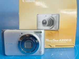 Canon PowerShot A3100IS （SL）コンパクト デジタル カメラ 箱　説明書付き　機番101023000526