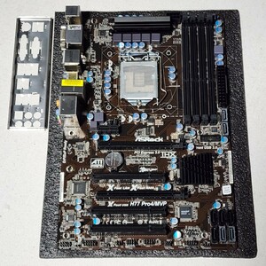 ASRock H77 Pro4/MVP LGA1155 ATXマザーボード ジャンク品 PCパーツ