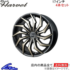 MONZA JAPAN ワーウィック ハーベル 4本セット ホイール レガシィB4 BM9 WH-05 モンツァ ジャパン Warwic HARVEL アルミホイール 4枚 1台分