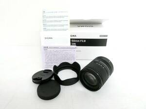 【FUJIFILM/SIGMA】卯②266//18-50mm F2.8 DC DN Contemporary 富士フイルム Xマウント/防湿庫保管品　極美品