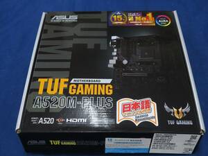 1円～　ASUS TUF GAMING A520M-PLUS　マザーボード　*0229-37