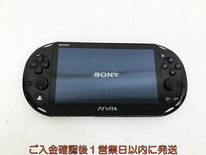 【1円】PSVITA 本体 ブラック SONY PlayStation VITA PCH-2000 初期化/動作確認済 M07-070kk/F3
