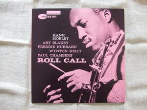 ■【高音質重量LP】US CLASSIC RECORD盤 HANK MOBLEY / ROLL CALL