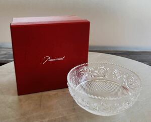 ●【美品】Baccarat バカラ スモールボウル ガラス 食器 保管品 ●