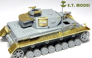 ET MODEL 1/72 E72-007 WWII ドイツ IV号戦車 F1型（ドラゴン 7321用）