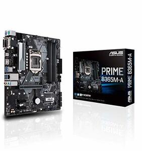 ASUS Prime B365M-A LGA 1151（H4スロット）Micro ATXマザーボード（DDR4-SDRAM、DIMM、2　(shin