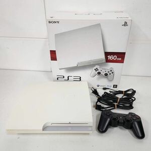 SONY PlayStation3 PS3 本体 CECH-3000A 160GB クラシックホワイト【NK6059】