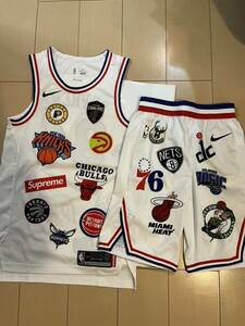 Supreme Nike NBA Teams Authentic Jersey authentic short 上下セット basketball セットアップ　　　シュプリーム　ユニフォーム　S