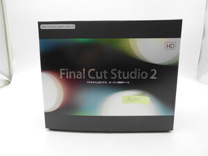 ●RS567●Final Cut Studio 2 アップグレード Final Cut Pro 6 Motion 3 Soundtrack Pro 2 Color Compressor 3 DVD Studio Pro 4/ MA888J/A
