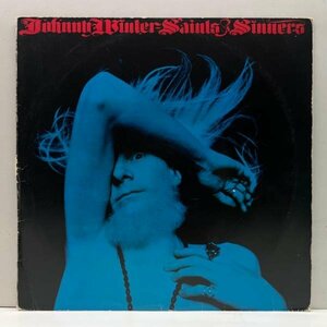 【突き抜ける本格ブルースロック／R&R】良好!! 国内オリジナル JOHNNY WINTER Saints & Sinners (