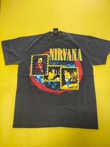 USA製 Nirvana Tシャツ Lサイズ ニルヴァーナ バンドTシャツ マリリンマンソン pink floyd サウンドガーデン　seether