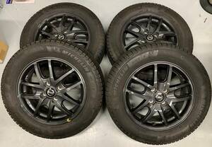 中古スタッドレス4本【日産エスティ―ロ［15インチ 5.5J +40 100］／ミシュランX-ICE3+［185/65R15 880］2019年31週】nissan