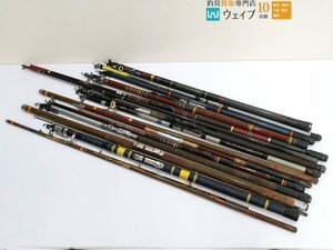 ※店頭渡しor佐川着払発送 がまかつ がま投 40 他 投竿等 ジャンク大量セット ジャンク品