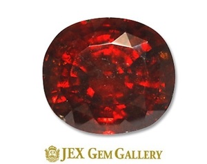 Hessonite Garnet ヘソナイト ルース 未使用品 No.46463