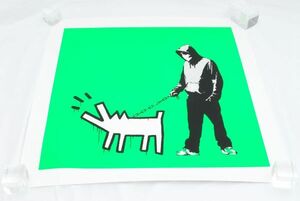 希少 WCP Banksy バンクシー CHOOSE YOUR WEAPON FLUORESCENT リプロダクション シルクスクリーン プリント 現代アート 限定品