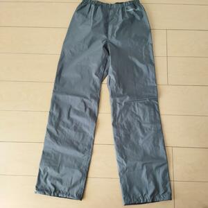 送230モンベル◆レインダンサー パンツ ゴアテックス レディース M GORE-TEX レインパンツ 即決 グレー montbell レインウェア　 1405B