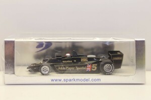 スパークモデル 1/43 JPS ロータス79 1978 ベルギーGP ウィナー #5 マリオ・アンドレッティ Team Lotus 79 ＃5 Winner Belgium 63GIGH