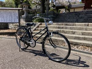 美品　ブリヂストン　ジュピター　実用車　昭和 レトロ 自転車 ロッドブレーキ　運搬車　レストア　修理済み　ビンテージ　ジブリ　