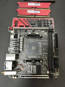 ASROCK Fatal1ty B450 Gaming-ITX/ac + 8G Memx2 