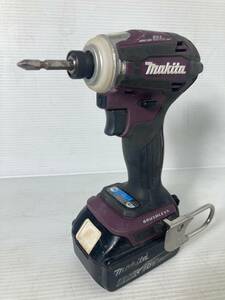 ★動画あり★充電回数28回　makita マキタ 充電式インパクトドライバー TD172D　本体　バッテリー　ｈ425-2