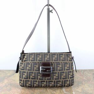 FENDI ZUCCA PATTERNED MANMA BACKET HAND BAG MADE IN ITALY/フェンディズッカ柄マンマバケットハンドバッグ