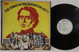 LP Kinks Preservation Act 1 RCA6184PROMO RCA プロモ /00260