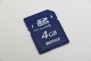 4GB SDHCカード BUFFALO