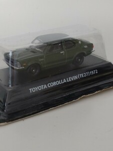 KONAMI　絶版名車コレクション　トヨタカローラ　レビン（TE27）1972