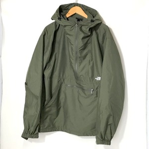 THE NORTH FACE Compact Anorak NP22333 コンパクトアノラック パーカー メンズ XXLサイズ グリーン系 ノースフェイス アウター A3190◆