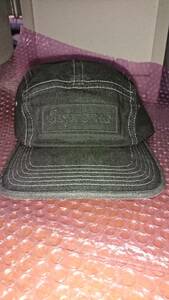 supreme denim box logo cap camp シュプリーム デニム ボックス ロゴ キャップ帽子 黒