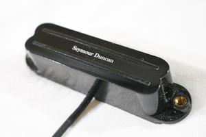 【Seymour Duncan】SHR-1n Hot Rails Strat Neck Black（セイモアダンカン・シングルサイズ・ハムバッカー）Made in USA USED