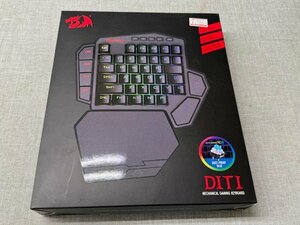 【中古品】状態良品 REDRAGON　DITI　片手メカニカルゲーミングキーボード K585RGB-SE (管理番号：049108）