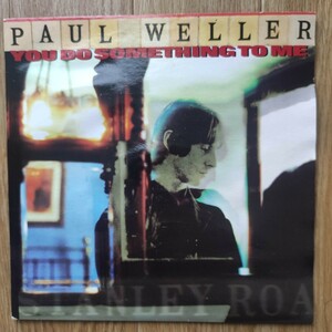 【1995年UKオリジナル盤】Paul Weller「You Do Something To Me」限定アナログ盤 7インチ レコード 中古EP GOD-130 ポールウェラー