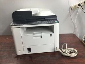 ◆04083) CANON/キヤノン A4送受信 オフィス向けFAX機 コンパクト Canofax L410(コピー FAX プリント)