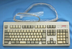 当時物　COMPAQ　希少な106キーボード　30年前　DOS/V機　（重厚なつくりですが、古いのでジャンク）
