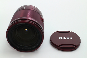 4201- ニコン Nikon 高倍率ズームレンズ 1 NIKKOR VR 10-100mm f/4-5.6 レッド CXフォーマット専用 新品級