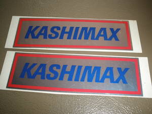 送料無料　2枚セット　80年代　デッドストック　KASIMAX　デカールセット　自＊棚