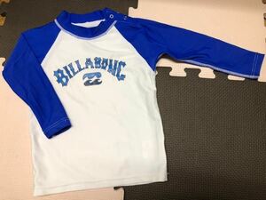 ビラボン キッズ 子供用 ラッシュガード 半袖Tシャツ 川遊び 水遊び プール 海水浴 クイックシルバー 90